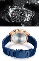 Reloj MINIFOCUS Hombre Moda, Calendario y Segundero Pequeño, Acero - details 15