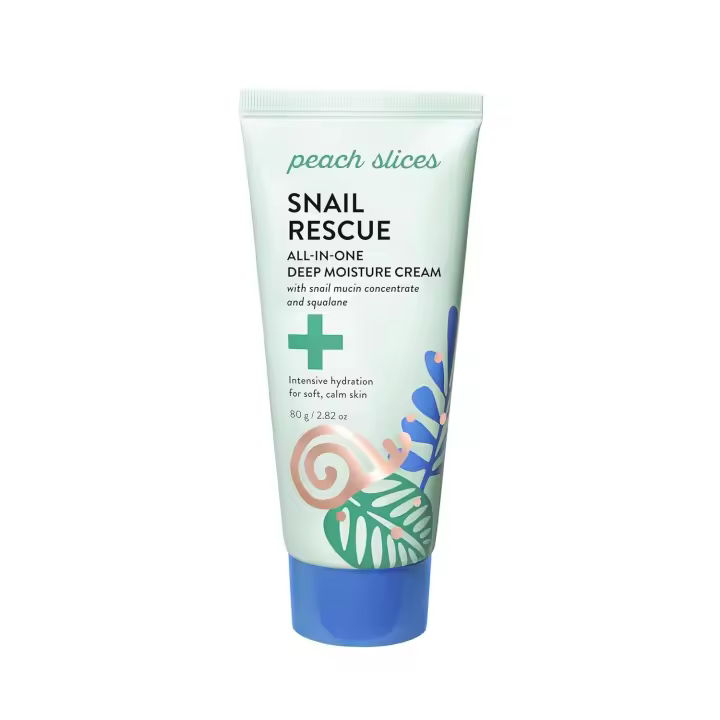 Crema hidratante profunda todo en uno Peach Slices Snail Rescue - 1