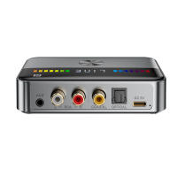 NFC Bluetooth 5.3 Receptor de Audio Transmisor RGB Luz Colorida USB 3.5MM AUX RCA Coaxial Óptico DAC Convertidor HIFI Adaptador Inalámbrico para PC TV Coche Altavoz Auriculares - details 23
