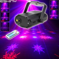 Proyector ESHINY Mini con Patrón de Copos de Nieve en Rojo y Azul para DJ Disco Bar Fiesta de Navidad con Luz de Ambiente T167D3 - details 2