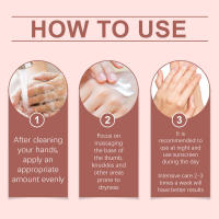 Crema de manos Retinol, cuidado hidratante con manteca de karité para líneas finas en las manos, mejora la sequedad y la nutrición - details 3