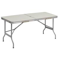 Mesa de jardín plegable, mesa de Camping de aluminio para 6 personas, mesa de fiesta tipo Buffet para Picnic, jardín, Patio, balcón - details 5