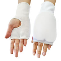 Guantes interiores acolchados para boxeo, protector de muñeca de compresión blanco, guantes de boxeo para hombres, mujeres y jóvenes - details 7