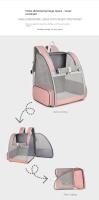 Bolsa transpirable para gatos, mochila portátil para mascotas, mochila escolar para gatos, bolsa ligera y plegable para perros - details 4