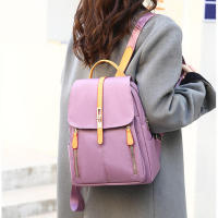 Mochila Oxford Negra impermeable para Mujer, Bolso Escolar antirobo de gran capacidad, Bolso de viaje, Bolso de hombre - details 2