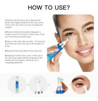 Sérum para los Ojos de Cafe 5% Crema Roller para Ojos con Ojeras Desvanece Líneas Finas - details 8