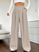 Pantalones de Algodón para Mujer de Cintura Alta y Piernas Anchos Tendencia Harajuku, Estética Coreana - details 8