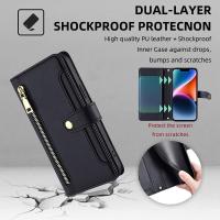 Funda magnética de cuero PU, funda con tapa, Reno 5 Pro 5G, cuerda colgante multifuncional - details 4