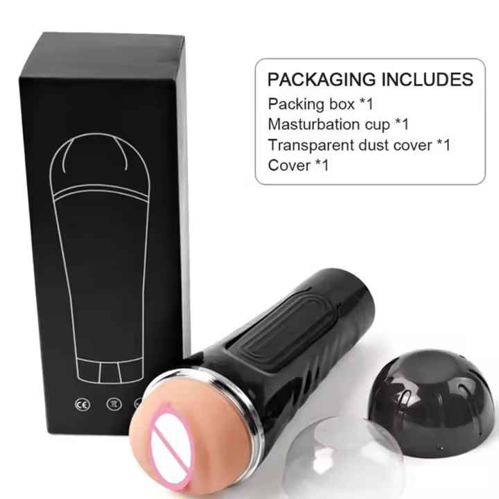 Taza de masturbación vaginal realista y suave Extra larga de 8,6 pulgadas para hombres, juguetes seguros para Fidget, masturbador masculino para orgasmo, juguete sexual, productos para adultos - 1