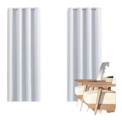 Cortinas y Panel de cortina de privacidad para exteriores e interiores, pérgola y pantalla de porche - 1