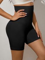 2pcs Pantalones Moldeadores de Cintura Alta para Mujer - Control de Abdomen, Levantamiento de Glúteos, Ropa Interior Adelgazante con Detalle de Cadena Metálica - details 4