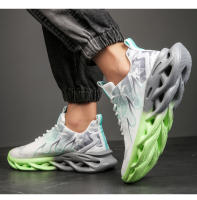 Zapatos deportivos ligeros y de moda para hombre, calzado deportivo informal de malla versátil para exteriores, adhesivo frío, de corte bajo, talla grande - details 18