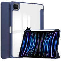 Funda Antigolpes con Tapa Trasera Transparente, Soporte Integrado para Lápiz, para iPad Pro 11, 2024 - details 4