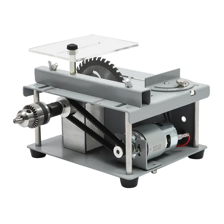 Sierra de Mesa Circular Taladro Eléctrico para Carpintería DIY Velocidad de 10000rpm - 1