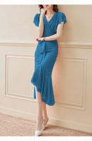 Vestido francés cheongsam mejorado, nuevo estilo para mujer, temperamento de alta gama, ceñido a la cintura, vestido estilo Tianchang de verano - details 18