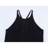BUNO-vestido negro sencillo sin mangas para mujer, vestido Midi ajustado informal elegante de verano 2025, Vestidos de fiesta con cremallera trasera elegante - details 4
