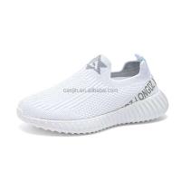 Nuevos zapatos blancos cómodos para mujer de 9 años, zapatillas escolares, mangas deslizantes ligeras, zapatillas para caminar y Fitness para hombre, zapatillas bajas - details 2
