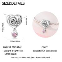 Abalorio Original de Plata de Ley 925 para mujer, abalorio de alta calidad adecuado para pulsera DIY, cuentas de amor para el Día de San Valentín, regalos de joyería para fiesta, nuevo - details 60