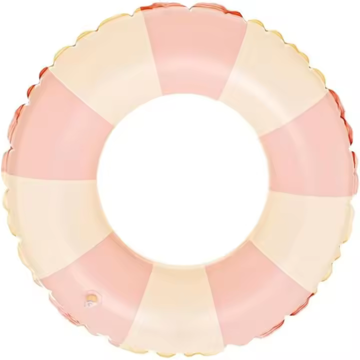 Feliz Anillo de Natación Inflable Flotador de Piscina con Decoraciones de Sirena y Frutas - 1