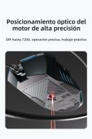 El nuevo G3 con cable RGB música ritmo ratón mecánico portátil USB de escritorio juego de ratón - details 13