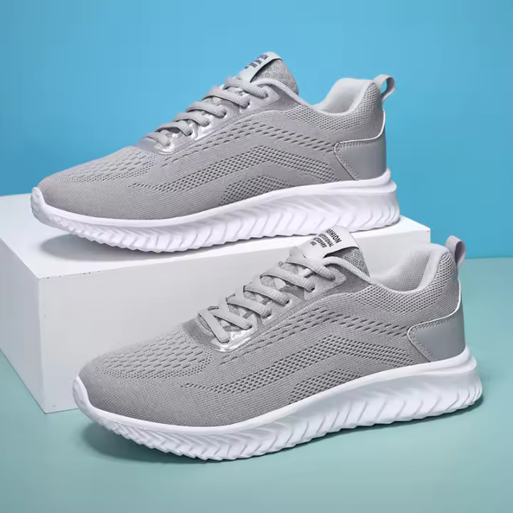Zapatos deportivos 2023 primavera otoño Flyknit moda moda Edición coreana Casual zapatos para correr para hombres - 1