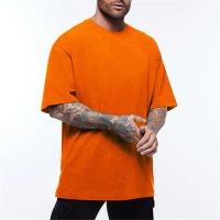 New Mens Loose Oversized Short Sleeve T Shirt Streetwear Hip Hop Fitness T-shirt Summer Brand Gym Clothing Workout Tee shirt - details 9