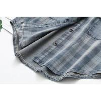 Chaqueta de Denim Holgada y Delgada para Mujer Ropa de Moda Plus Size para Primavera Otoño - details 10