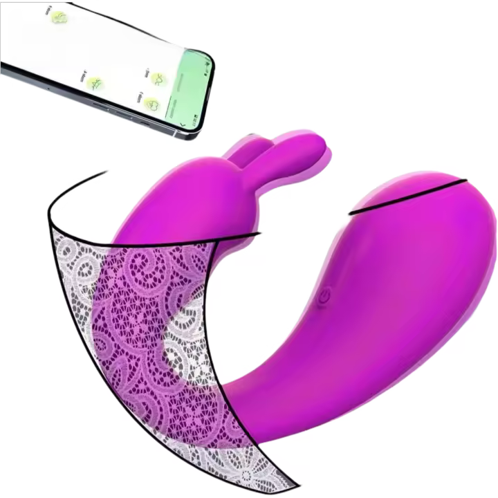 Vibrador inalámbrico Bluetooth con control remoto para mujeres, estimulador de clítoris y punto G, empaque privado SEX. - 1