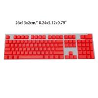104pcs ABS Backlit Keycap OEM for nical Gaming Keyboard  Blue Green Gray Orange Pink - details 5