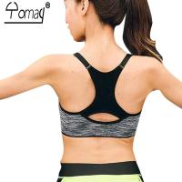 sujetadores deportivos para mujer, Sujetador deportivo para Fitness, Top con formas a prueba de golpes, secado rápido, gimnasio, ropa interior ajustable, sujetador de realce para Yoga - details 3