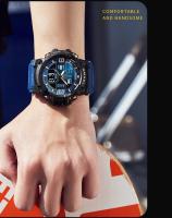 Smael-relojes militares deportivos para hombre, reloj despertador digital de cuarzo, resistente al agua hasta 50M, con pantalla dualtime - details 19