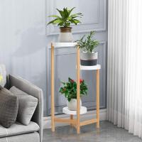 Estantería de Bambú con 4 Niveles Soporte Decorativo para Macetas Alto Bajo - details 12
