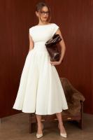 Vestido de noche elegante para mujer con escote en la espalda - Vestido largo sin mangas con pliegues para fiesta, graduación, vacaciones - details 12