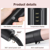 Rodillo para rizar el cabello multifuncional 6 en 1 con barril giratorio herramienta para estilizar el cabello - details 7
