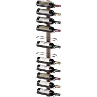 montado en la pared para 12 botellas de vino, de madera, soporte para cocina, comedor, bar - details 0