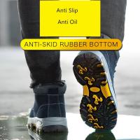 Zapatos de Seguridad de Invierno para Hombres Zapatillas Industriales Suela Antideslizantes - details 29