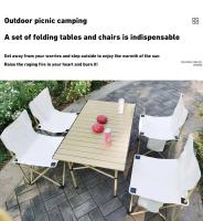 Sillas de exterior, pesca de metal para acampar, senderismo y picnic portátiles, plegables para dibujar la luna, sillas de turismo en la playa - details 6