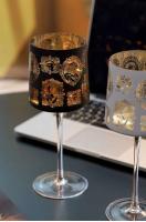 Copa de vino de alto valor, delicada uva romántica nórdica, copa de champán, revestimiento galvanizado - details 13