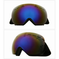 Gafas de esquí de doble capa UV400 antivaho, máscara de esquí grande, gafas de nieve para Snowboard, deportes al aire libre, gafas de esquí - details 10