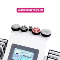 Máquina de Cavitación Ultrasónica 6 en 1 para Adelgazamiento Dispositivo Láser de RF Radiofrecuencia de Vacío de 40K, Vacío 8 paneles Láser Lipolisis Lipolaser Moldeador Corporal para uso Profesional y Doméstico Beauty Madrid - details 2
