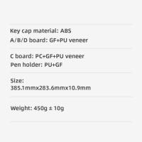 Funda protectora de doble cara para teclado Redmi Pad Pro, 12,1 pulgadas, Bluetooth, 760H, tiempo de espera Ultra largo - details 4