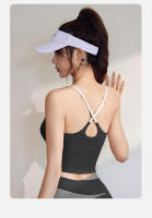 FREES COPES Sujetador deportivo sexy y transpirable para mujer, soporte para gimnasio Fiess - details 14