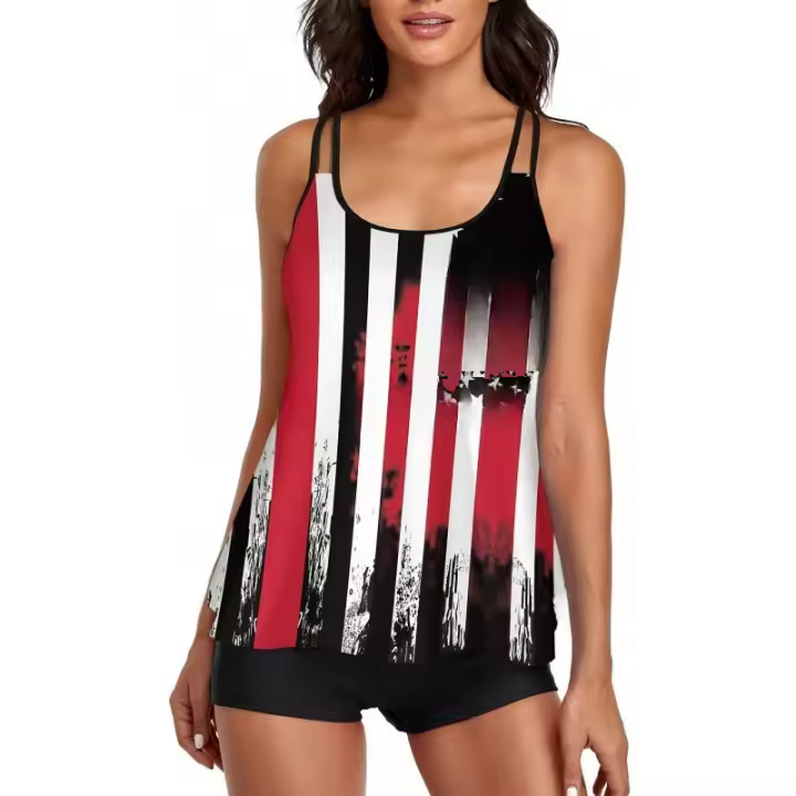 Traje de baño caliente primavera dividida traje de baño playa traje de baño mujeres verano - 1