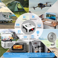 Inversor de Onda Senoidal Puro 12V a 230V 3000W 6000W Convertidor de Voltaje Solar Caravana - details 8