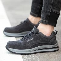 Zapatos Indestructibles Para Hombre, Botas De Trabajo A Prueba De Perforaciones, Zapatos De Seguridad Con Punta De Acero, Zapatos De Seguridad Antigolpes, Zapatillas De Trabajo Protectoras - details 15