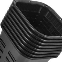 de red, 8 piezas, cesta cuadrada ranurada, vaso para plantar, red de plástico hidropónico ETA - details 5