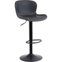 Taburetes Altos de Cocina Juego de 2, Taburete de Bar Regulable en Altura, Taburete Alto con Resalto y Reposapiés, Taburete Giratorio Moderno, Negro - details 17