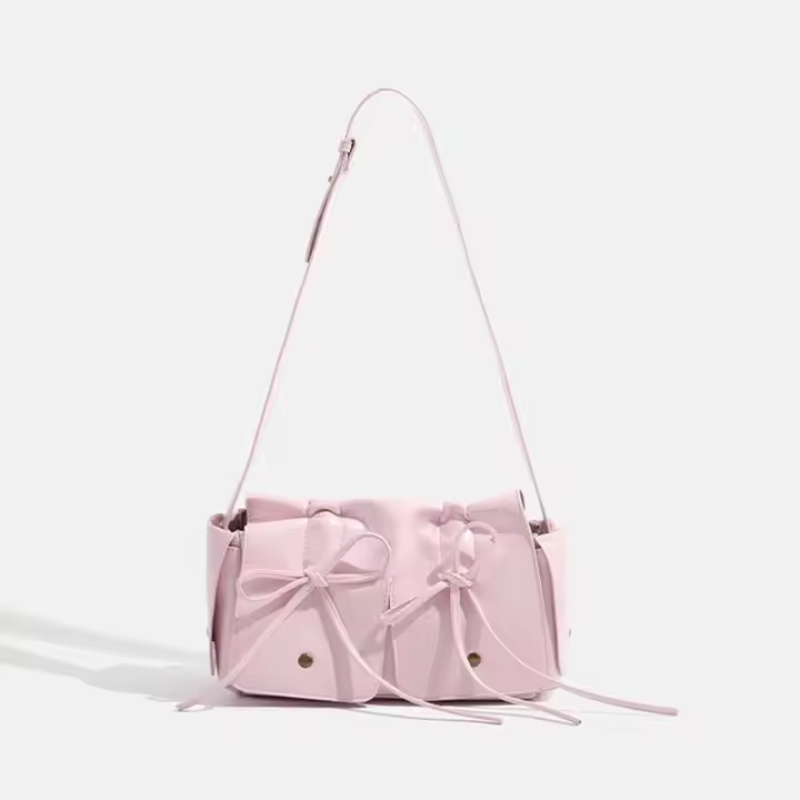 Bolso de Hombro de Cuero PU con Remaches de Lujo Diseño Distintivo de Moto y Biker para Mujeres - 1