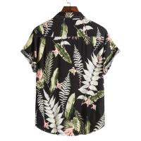 Camisa ajustada de manga corta para hombre, ropa informal con estampado grande, novedad de verano, 2021 - details 41