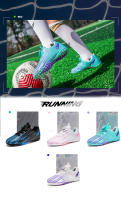 Zapatos de fútbol de marca para niños, botas de fútbol antideslizantes, tacos para niños y niñas, zapatillas de deporte para césped, calzado deportivo de entrenamiento atlético al aire libre - details 4